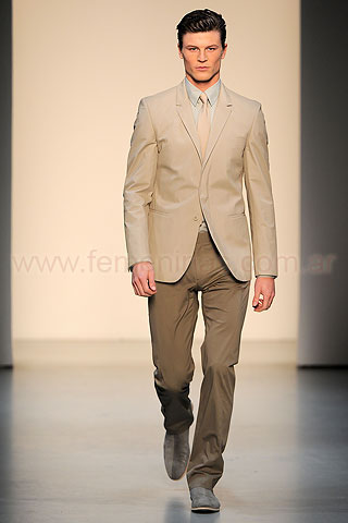 Calvin Klein Collection Moda Hombre Verano 2011